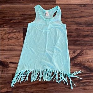 🔹4/$20🔹 Racerback Fringed Bottom Tank NEW